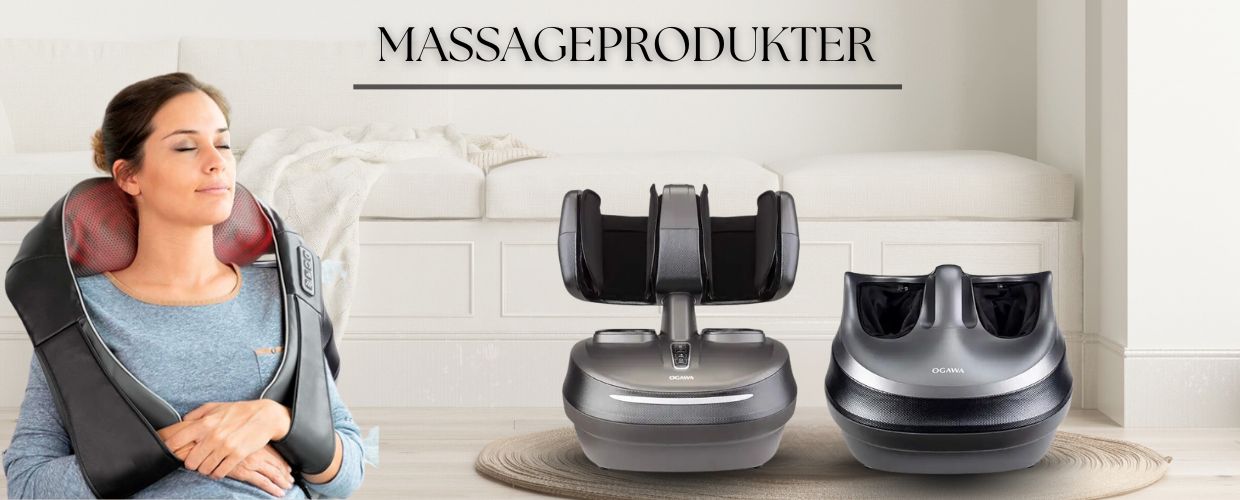 läckra massageprodukter från OGAWA